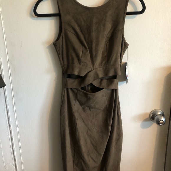 GUESS Jelena Faux-Suede Dress - Picture 2 of 5